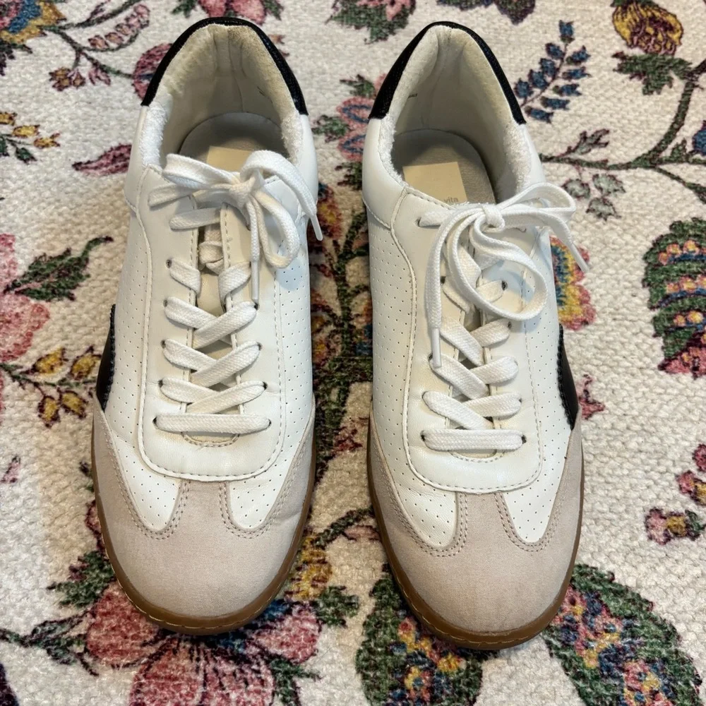 Dolce Vita Black and White Sneakers - Picture 2 of 12